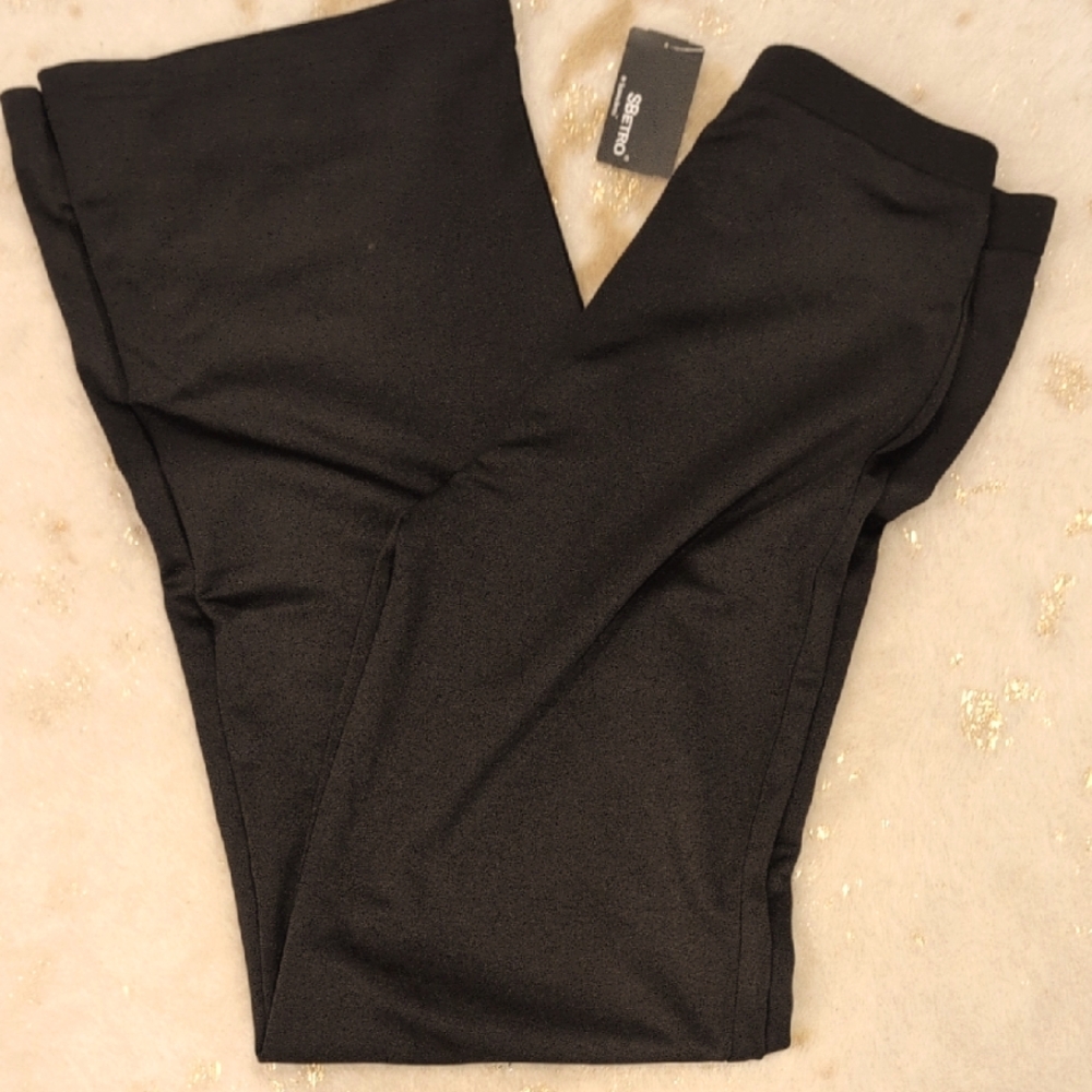Black Flare Pants